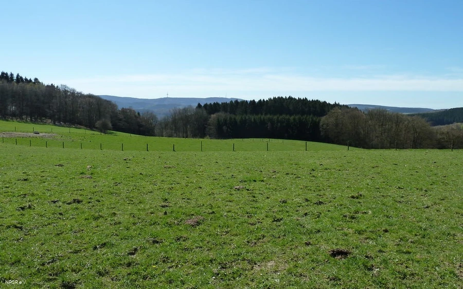 Ausblick vom Wanderparkplatz Imberg