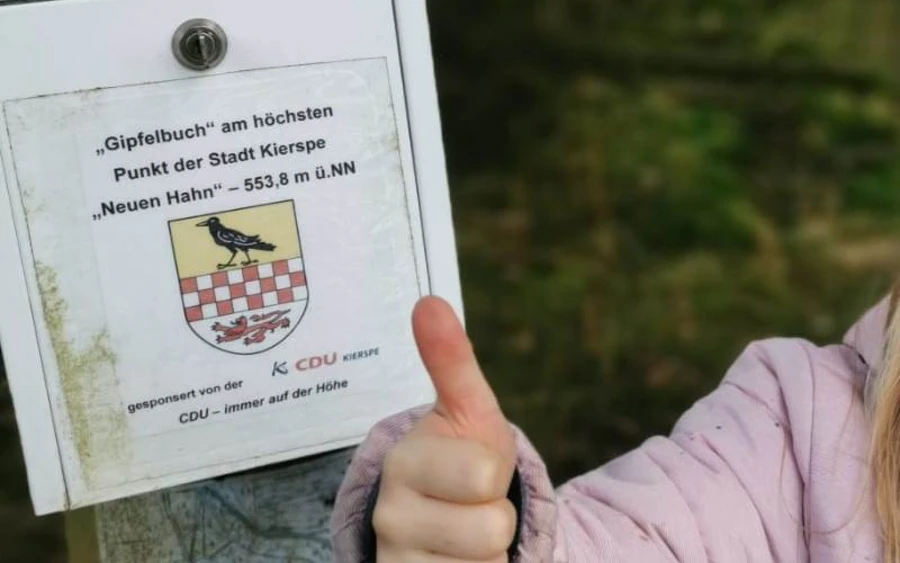 Neuen Hahn - Kasten für Gipfelbuch