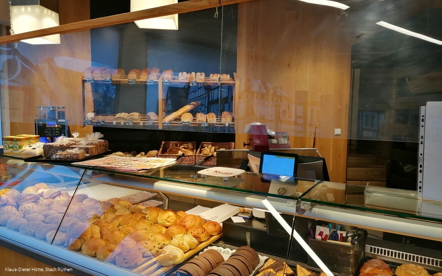 Auslage Redder Gebäck Auslage Redder Gebäck