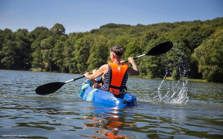 Kajak auf dem Hennesee