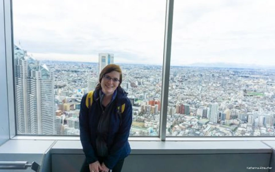 Katharina Altreuther alias "Kulturtänzer" auf Reisen.