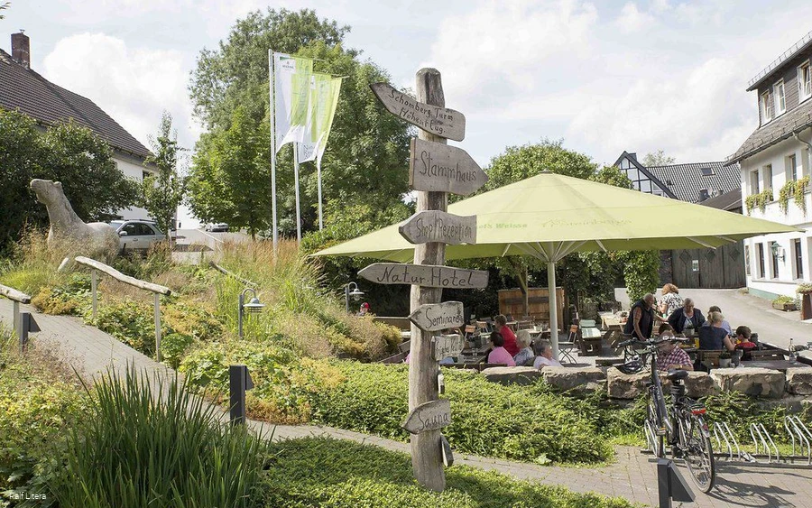 Steinbergs Biergarten Steinbergs Biergarten op het platteland