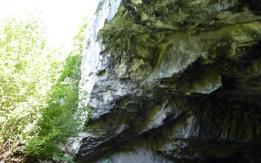 Steinmassiv am Hohlen Stein
