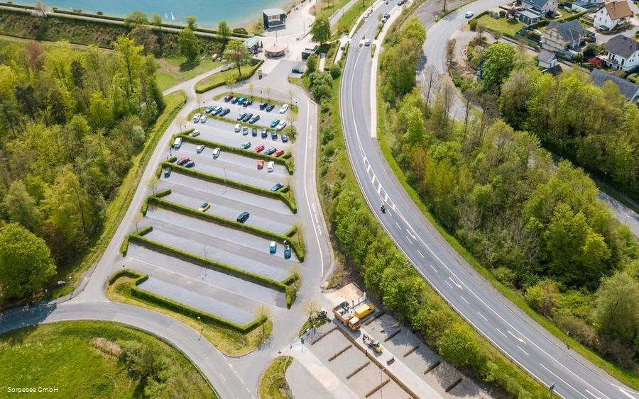 Wohnmobil-Stellplatz am Sorpesee