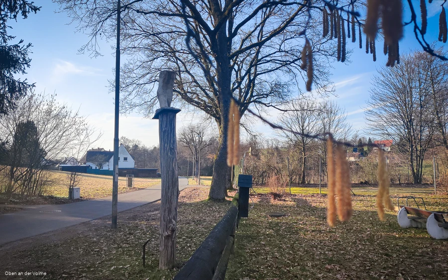 Scheuerpfahl Schritt