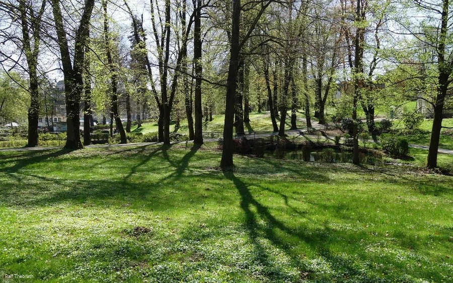 Blick über die Grünflächen Blick über die Grünflächen