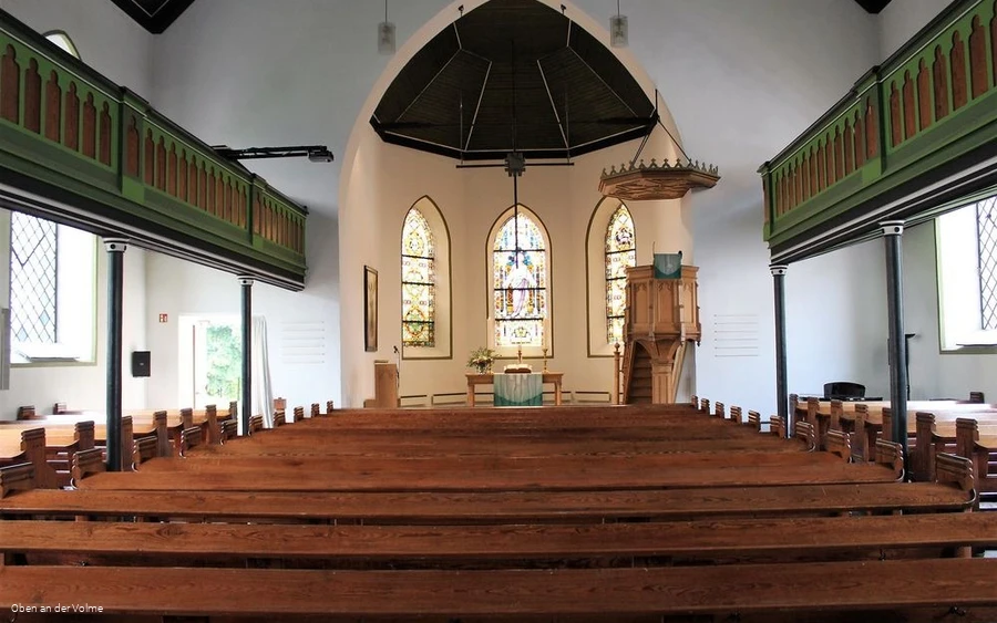 Blick auf den Altar Blick auf den Altar