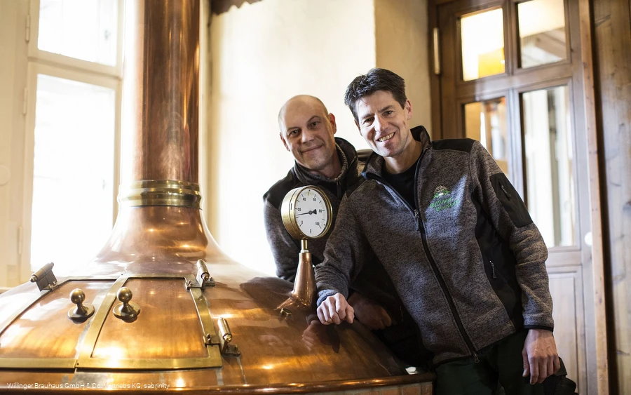 Braumeister im Willinger Brauhaus