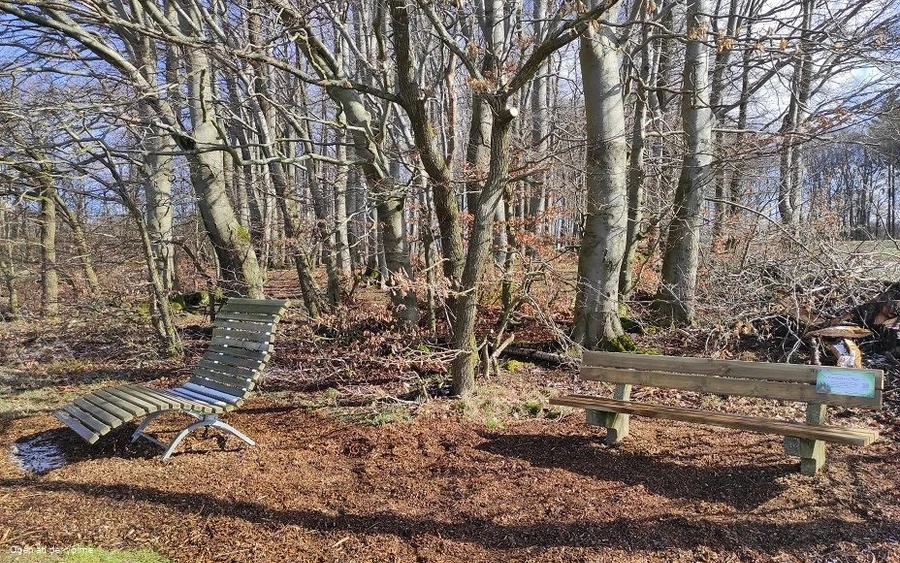 Der Rast- und Aussichtspunkt bei Marlin