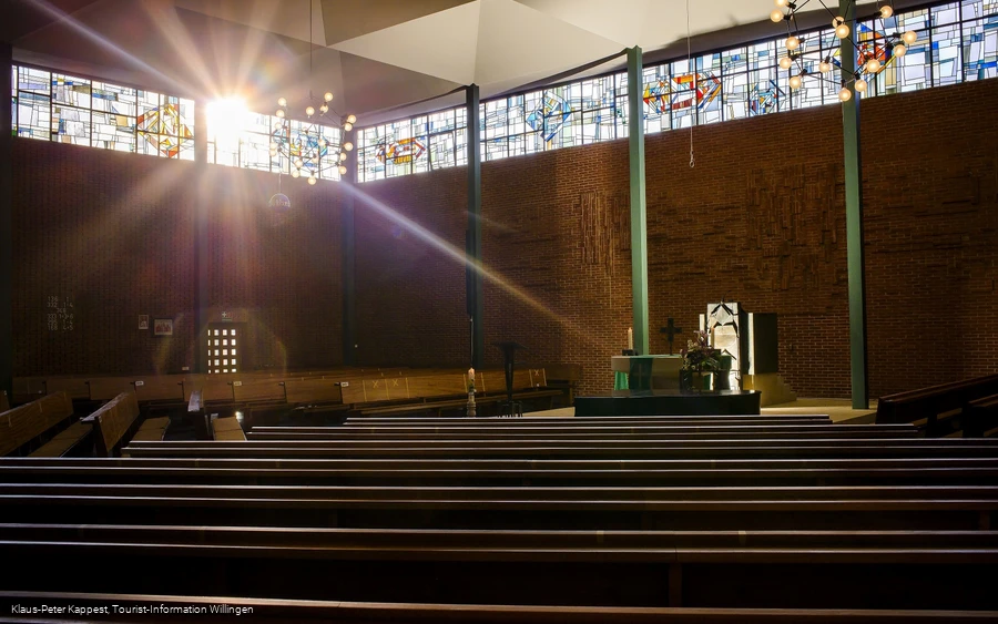 Evangelische Kirche Willingen Innenansicht