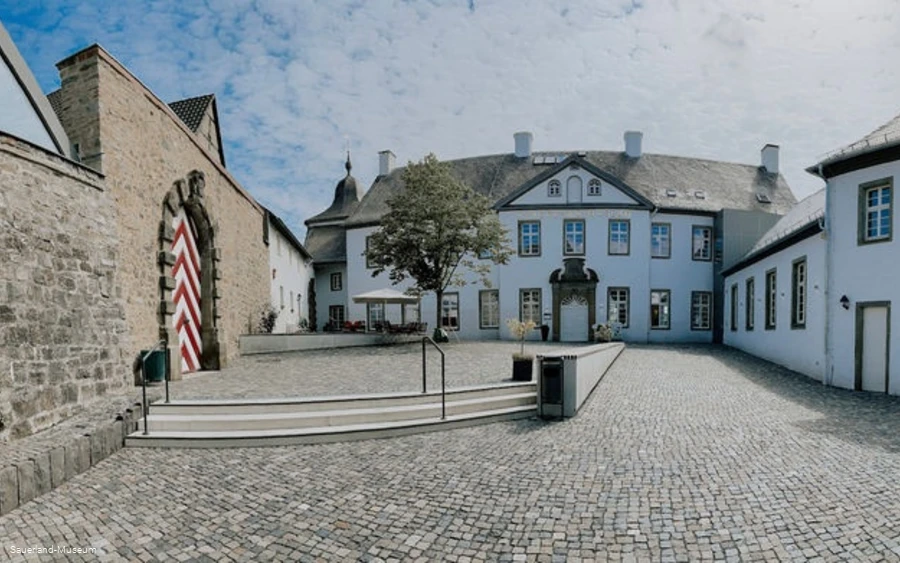 Sauerland-Museum: Innenhof