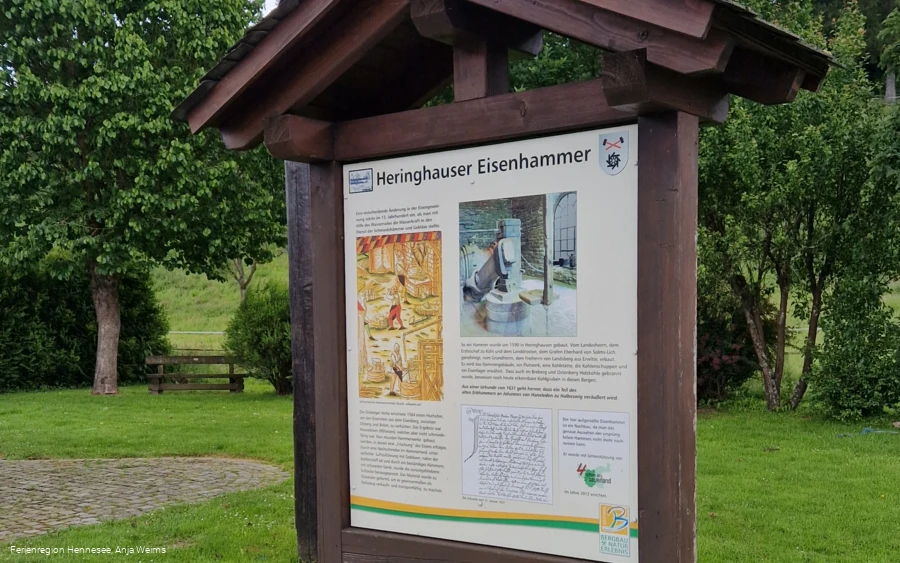 Eisenhammer Infotafel Heringhausen