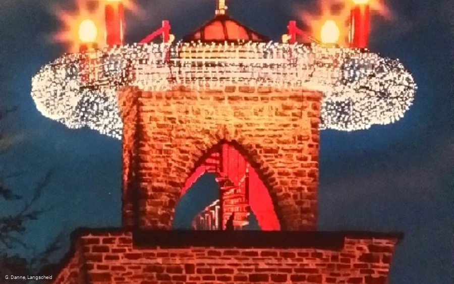 Der Adventskranz in Langscheid Der Adventskranz in Langscheid
