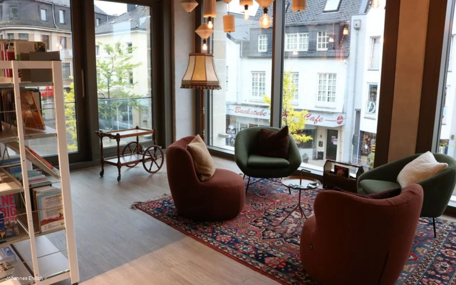 Dorte-Hilleke-Stadtbibliothek Menden, Wohnzimmer Dorte-Hilleke-Stadtbibliothek Menden, Wohnzimmer
