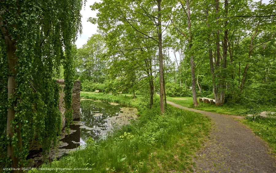 Parkanlage Wasserburg Hainchen, Netphen