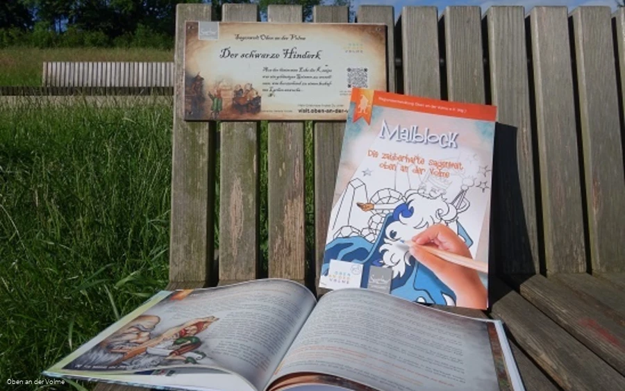 Der Schwarze Hinderk (Sagenbuch und Malbuch)