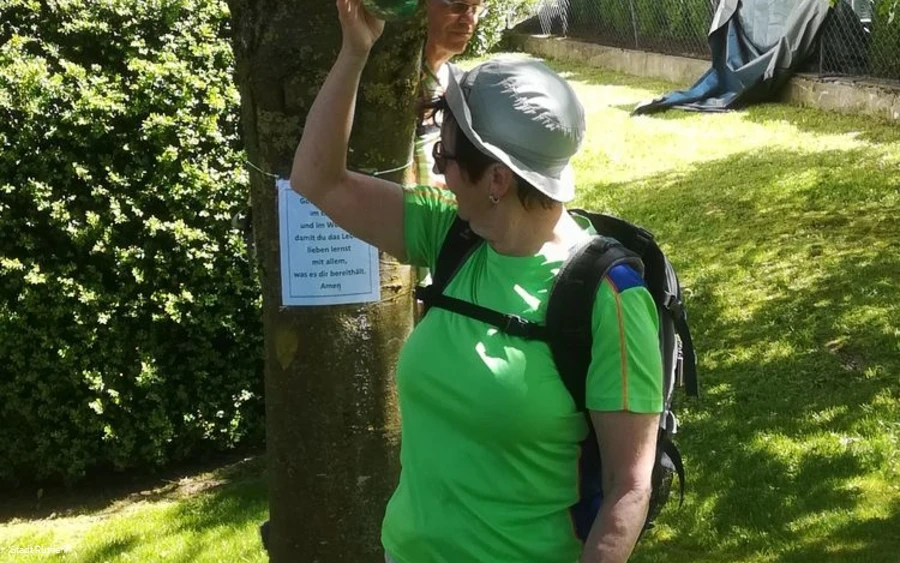 Segensdusche an der Erlöserkirche in Kallenhardt