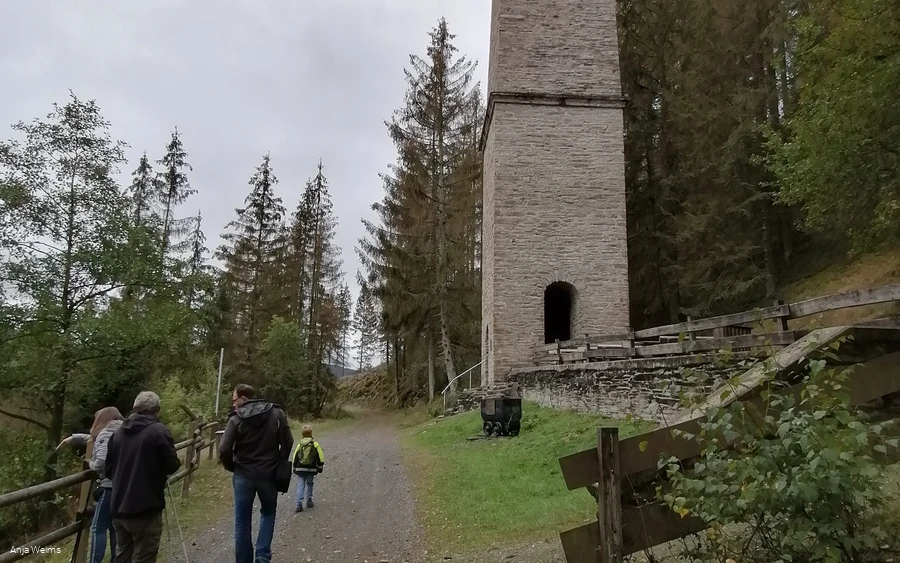 Kamin am Bergbau Wanderweg Ramsbeck