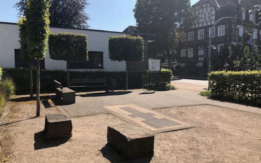 Stadtpark Balve von links hinten 