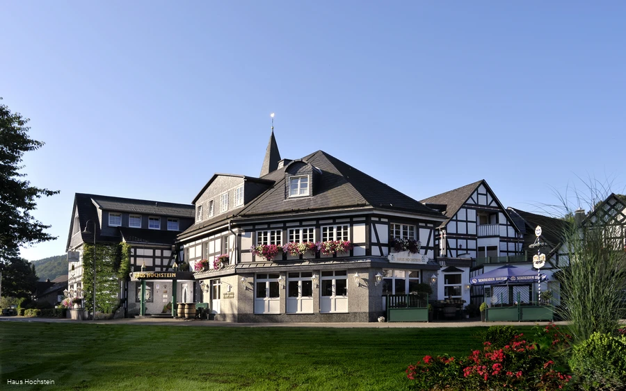 Die Aussenansicht von Haus Hochstein