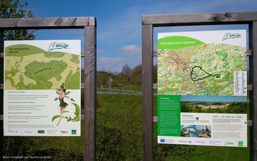 Geologischer Sprung Station 1