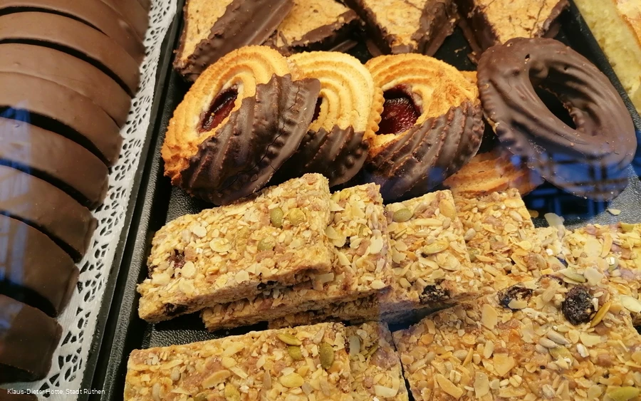 Auslage Redder Gebäck