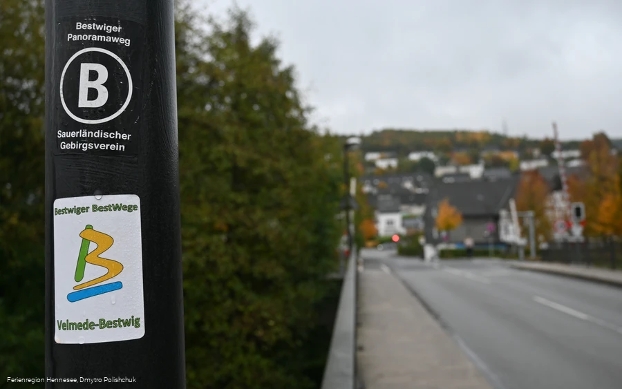 Wegweiser Bestwiger BestWeg Velemde + Bestwiger Pannorama Weg