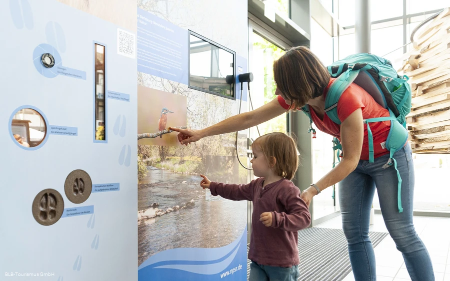 Naturpark Infowand Naturpark Infowand