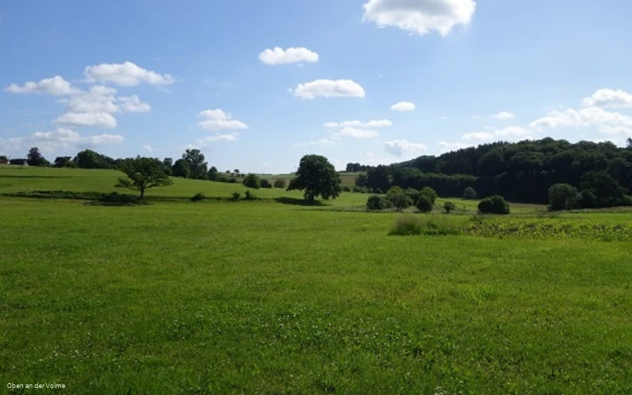 Die Landschaft bei dem Sagenort
