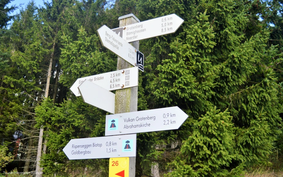 Wanderschilder in Welleringhausen