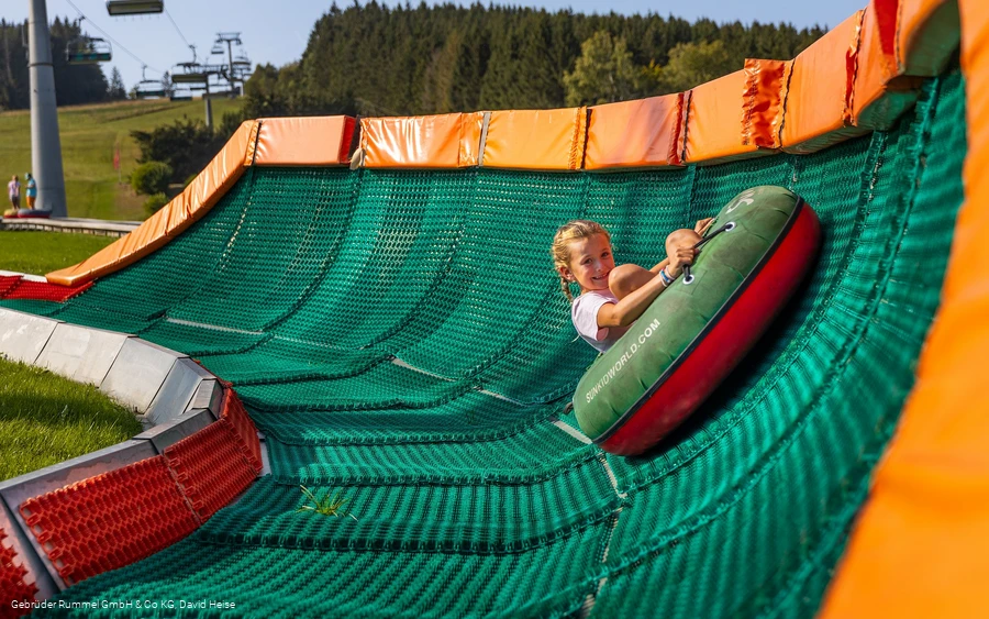 Sommertubing am Ritzhagen