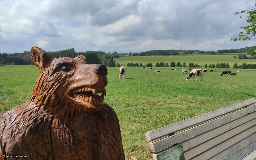 Nahaufnahme des sagenhaften Werwolfs