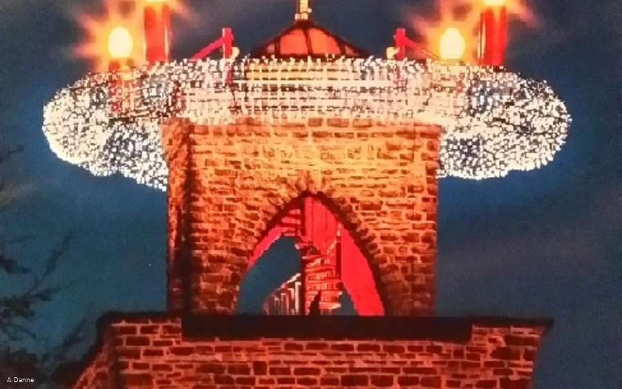 Der Adventskranz in Langscheid Der Adventskranz in Langscheid