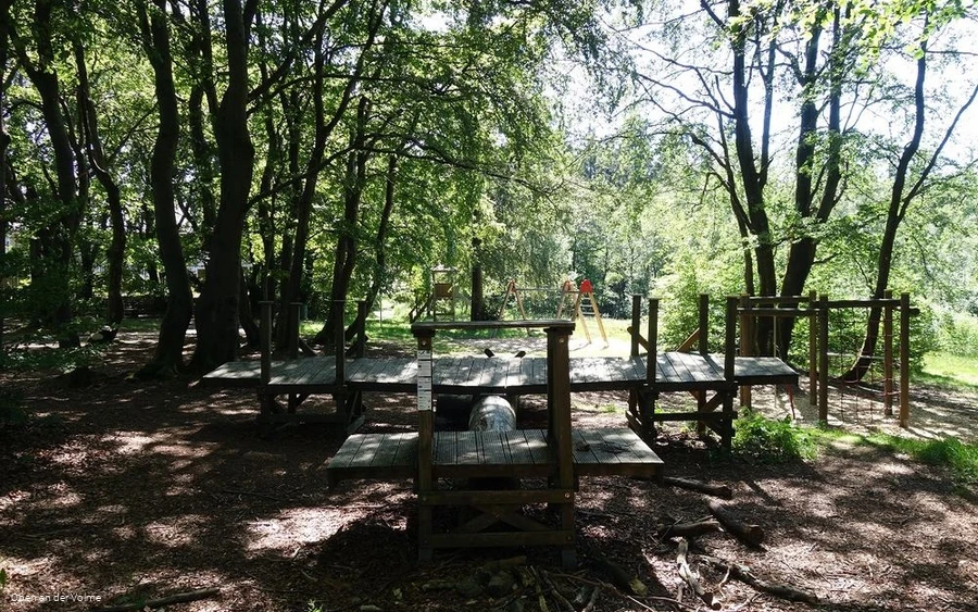 Überblick über den Erlebnisspielplatz