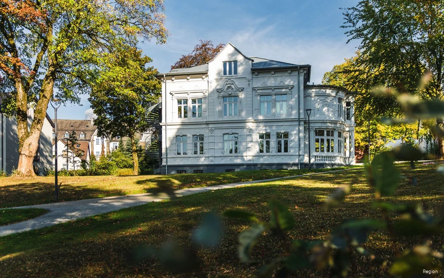 Aussenansicht des Regionalmuseum Villa Wippermann in Halver