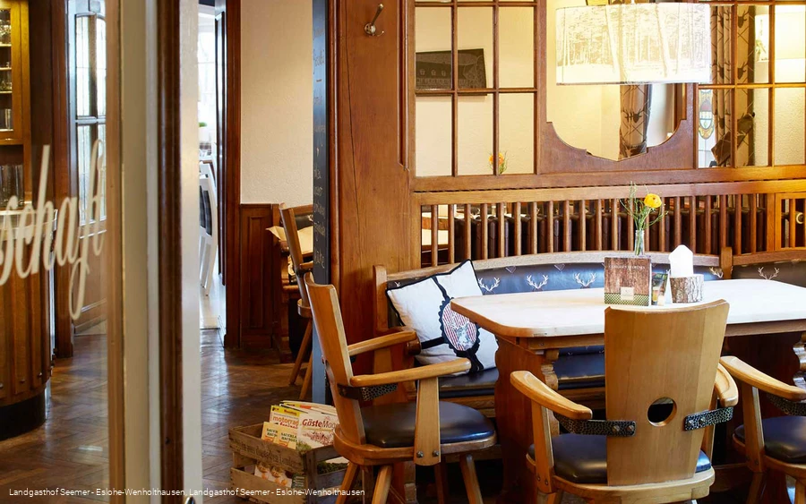 Hotel - Restaurant - Landgasthof Seemer - Blick in die Wirtschaft Hotel - Restaurant - Landgasthof Seemer - Blick in die Wirtschaft