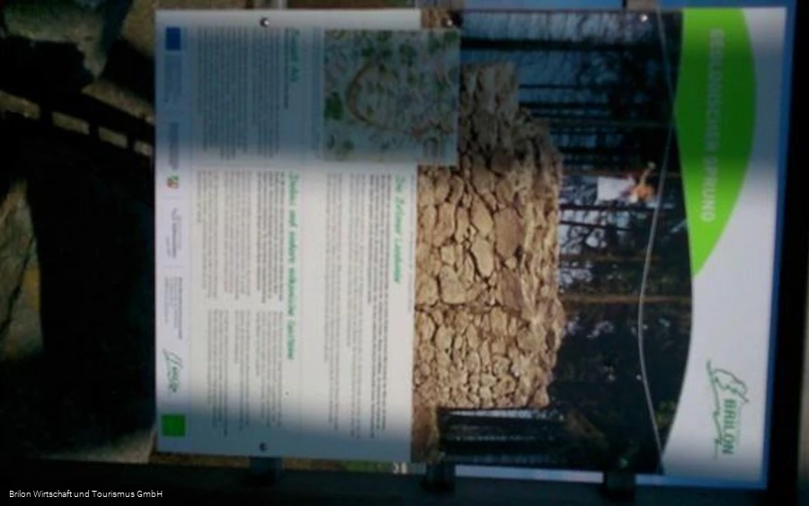 Infotafel Geologischer Sprung Station 5