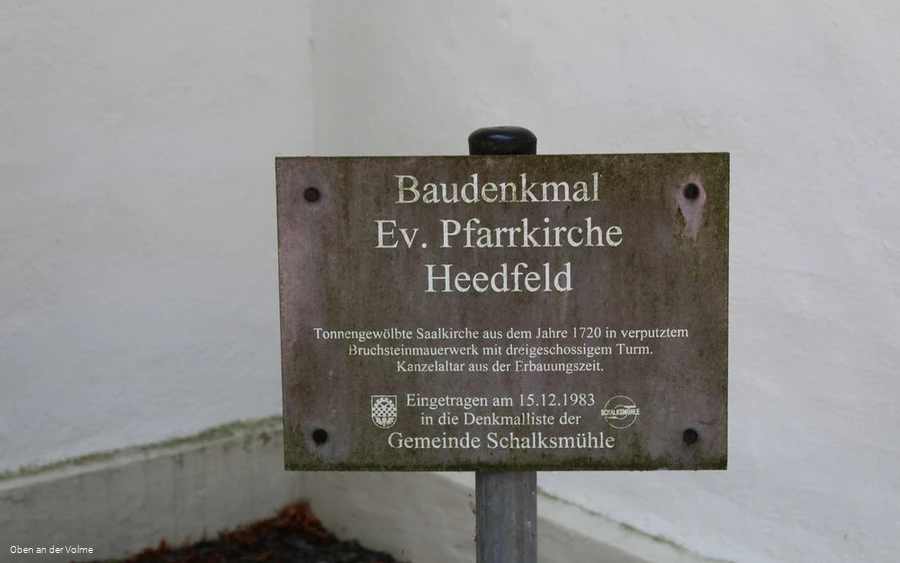 Infotafel Baudenkmal