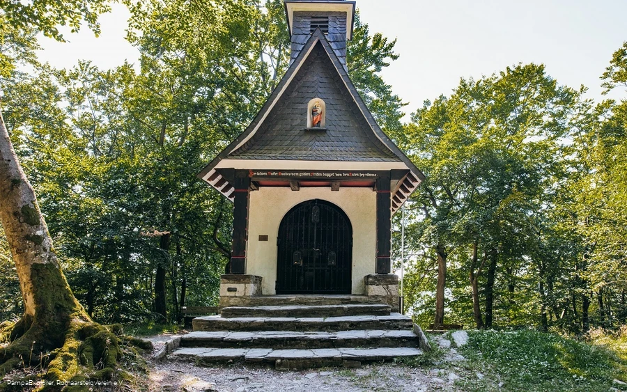 Kapelle bei Borbergs Kirchhof am Rothaarsteig