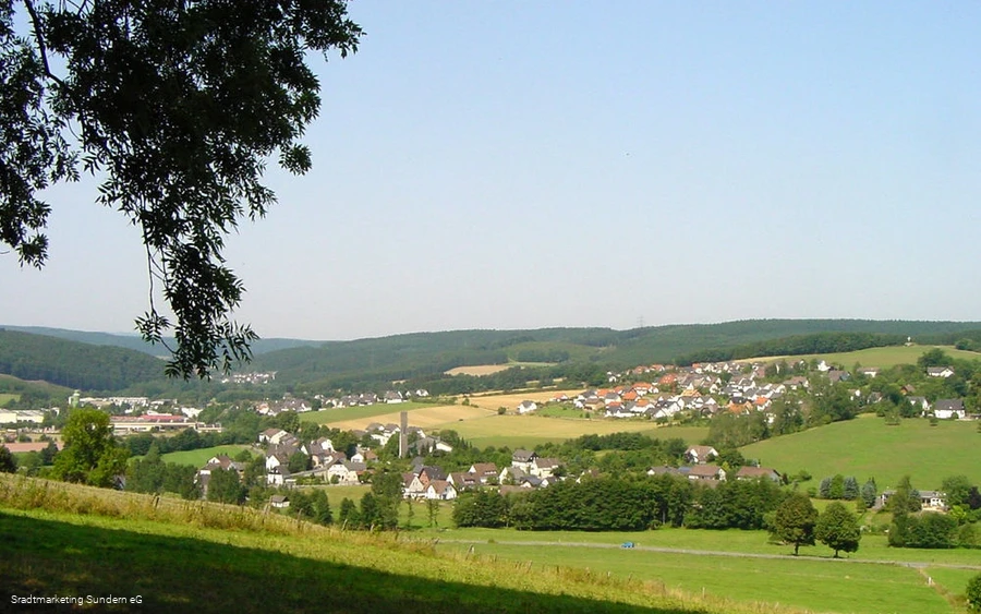 Blick auf Westenfeld Blick auf Westenfeld