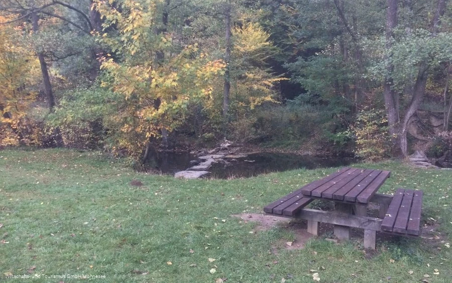 Bank Parkplatz Zum Tackeberg
