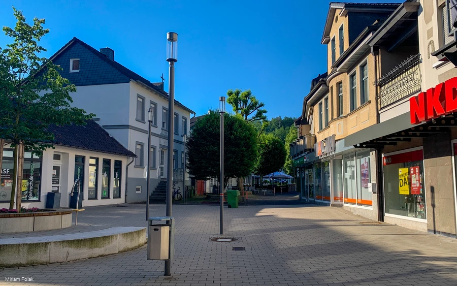 Fußgängerzone Derschlager Straße