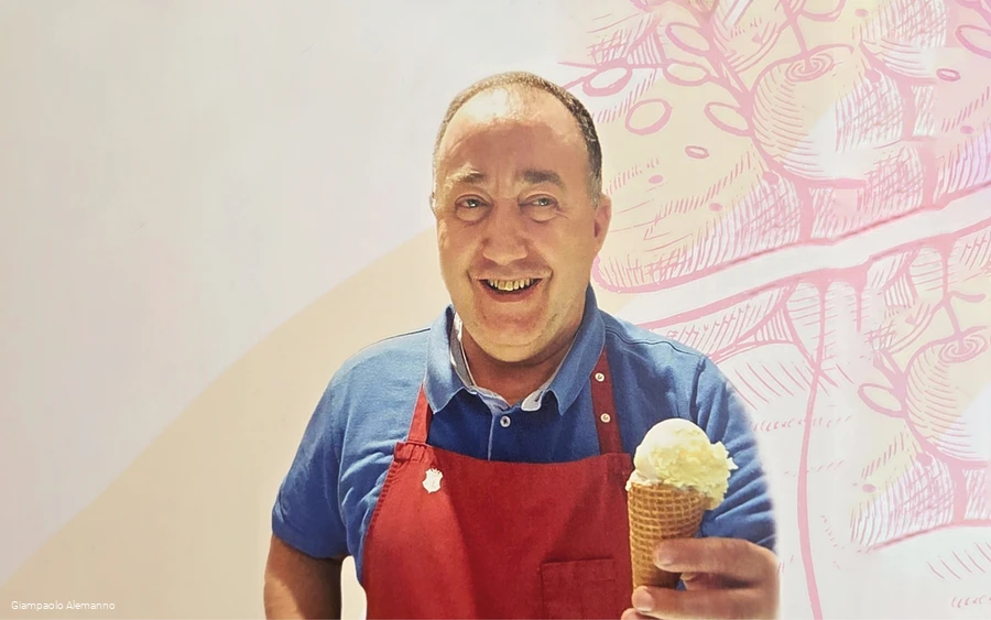 Eis-Café Cappuccino