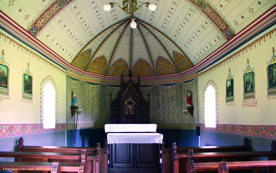 Loellinghausen Agatha-Kapelle Innenansicht