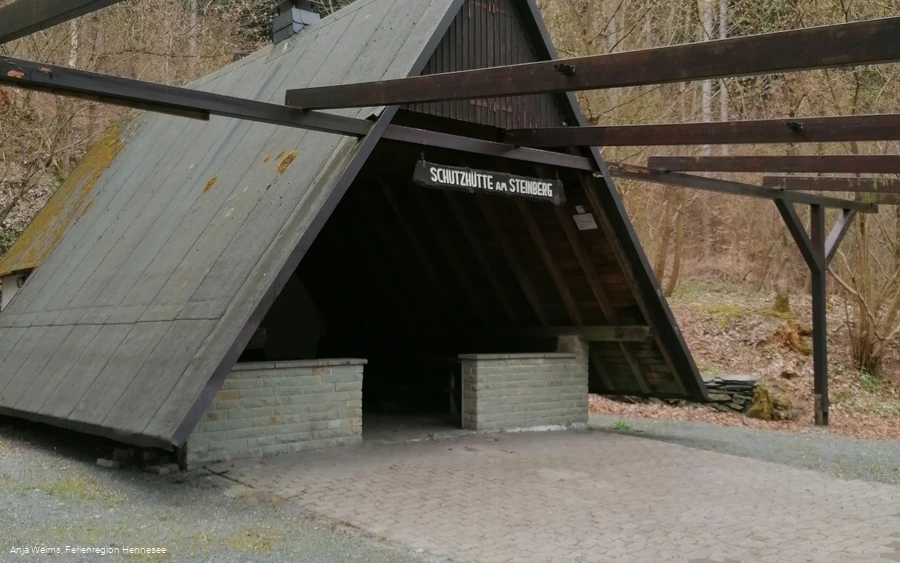 Schutzhütte am Steinberg, Ostwig