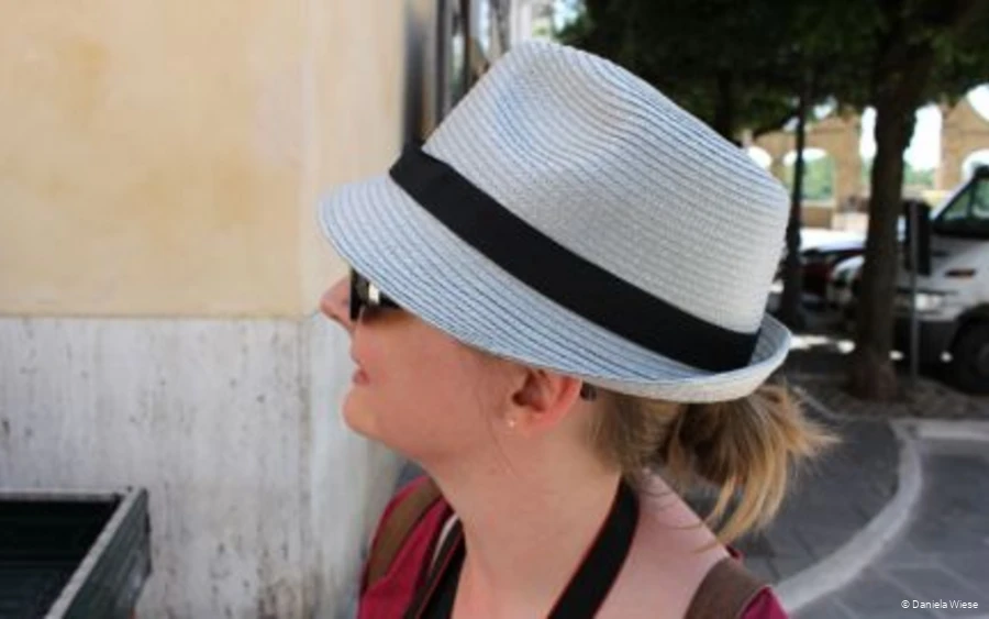 Bloggerin Daniela Wiese auf Tour.