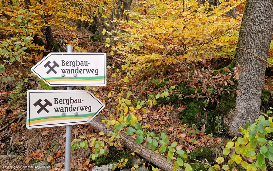 BergbauWanderweg Wegweiser