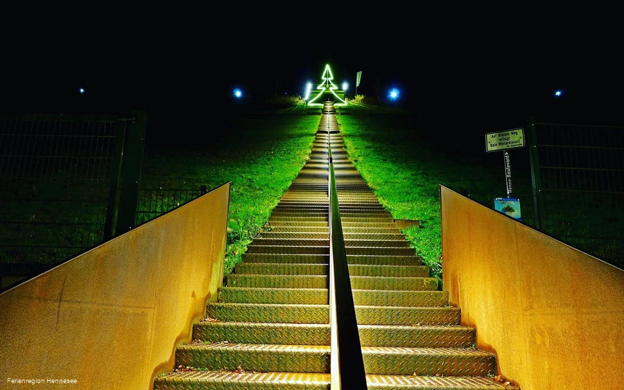Weihnachtsbaum Himmelstreppe