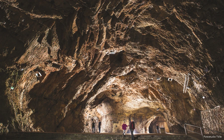 Familie in de Balver Höhle