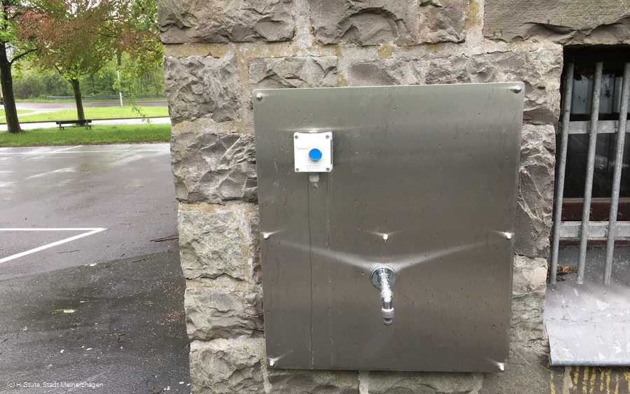 Wasserzapfhahn Wohnmobilstellplatz Meinerzhagen